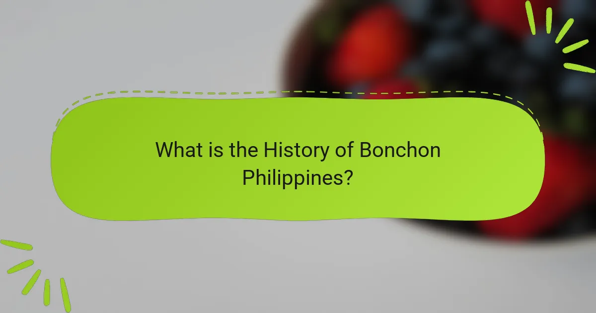 What is the History of Bonchon Philippines?